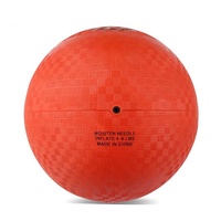 Ballon de jeu en caoutchouc rouge de 8,5 pouces, vente chaude, fourni directement par l'usine