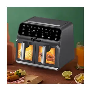 2024 Newest design Smart Kitchen Appliance air fryer with two basket 5.5L/6.5L/7.5L/8.0L Electric Air fryer