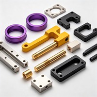 Services de fraisage CNC à haute capacité, fabrication de pièces mécaniques personnalisées, fabricants de composants métalliques de précision