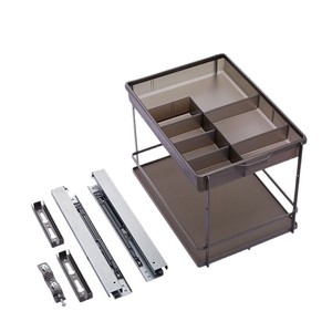 Beauty <b>Storage</b> <b>Basket</b> <b>Rectangular</b> Durable For Bathroom Wardrobe Closet Drawer Bedroom Organization - Product Image 4