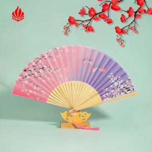 Abanico de Baile Oriental de 21cm con Diseño Personalizado, Accesorios Flamencos para Festival de Música, Kit de Supervivencia, Regalo de Navidad, Promoción - Product Image 4