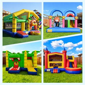 Bouncy Castle with Slide Cheap Price <b>Inflatable</b> Bouncer <b>Inflatable</b> Bounce <b>House</b> Jumping Castle for Kids - Product Image 5