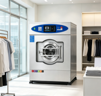 Laveuse-essoreuse industrielle électrique neuve 20kg 30kg entièrement automatique pour usage commercial 380V