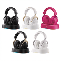Auriculares Inalámbricos para Juegos MCHOSE V9 Turbo+ con Sonido Envolvente 7.1, Base de Carga Magnética, Baja Latencia, Bluetooth 2.4GHz, Micrófono con Cancelación de Ruido AI, RGB