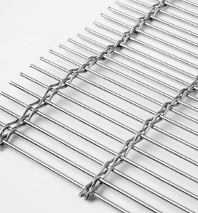 Maille métallique architecturale SS316 - Maille de fil d'acier inoxydable certifiée ISO pour revêtements de façade modernes et écrans intérieurs - Product Image 6