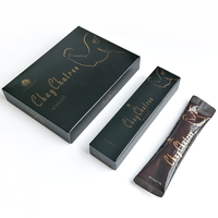 Café énergétique de haute qualité pour hommes adultes avec des ingrédients de ginseng et de maca, stimulant énergétique et soutien immunitaire, 10 g par sachet