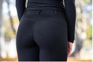 Collants équestres pour femmes Sleek Fit Full Grip confortable vêtements personnalisés en vrac en gros équitation Leggings pantalon - Product Image 3