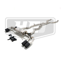 Sistema de Escape Catback de Alta Calidad con Valvetronic para BMW M550i 550i G30 4.4T, Acero Inoxidable 304