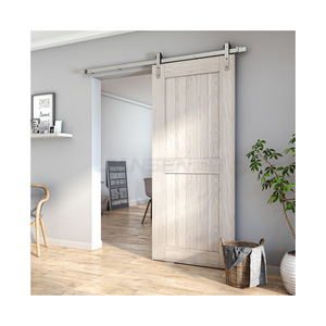 <span class=keywords><strong>Kit</strong></span> <span class=keywords><strong>de</strong></span> quincaillerie pour porte d'armoire <span class=keywords><strong>de</strong></span> grange coulissante moderne en acier inoxydable, dimensions personnalisables, bricolage - Product Image 4
