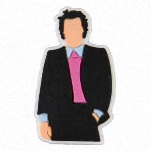 Nouveaux breloques de chaussures mexicaines RBD de créateur, vente en gros, breloques de chaussures en caoutchouc PVC 3D personnalisées Harry pour accessoires de chaussures sabots - Product Image 3