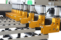 Chine chargement arrière informatisé Kdt Machine de travail du bois ordinateur CNC panneau faisceau scie moteur de la machine