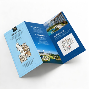 중국 저렴한 A5 크기 전단지 인쇄 A4 새 제품을위한 3 중 전단지 인쇄 - Product Image 1