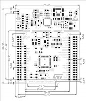 NUCLEO-F103RB STM32 Nucleo-64 STM32F103RBT6 Papan Pengembangan STM32F1 MCU 32-Bit Papan EVAL Tertanam