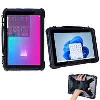 GENZO 8GB RAM 10 pulgadas Rugged Windows Tablet industrial con soporte RJ45 Puerto Ethernet y RS232 FHD Rugged tablette Windows 11