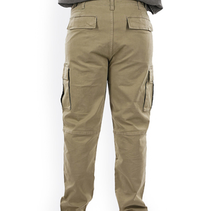 Pantalones Cargo de Lona para Hombre, Modernos, Ligeros, de Corte Ajustado, con Cintura Elástica, para un Estilo Casual y Urbano - Product Image 3