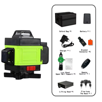 Niveau Laser Vert Autonivelant 4D 16 Lignes, 360°, Intérieur/Extérieur, Alimenté par Batterie 100-240V, Qualité Professionnelle DIY
