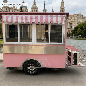 Fast Hotdog Ice Cream Mobile Bbq Trailer With Commercial Kitchen Equipment Food Truck - Product Image 2
