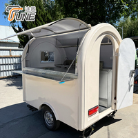 Remolque de Comida Personalizado para Campamento, Carrito de Helados, Waffles, Pizza y Hot Dogs