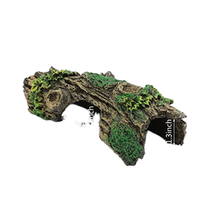 Bonne qualité extérieur intérieur Aquarium en bois écorce haute 9 mètres arbres courts résine sagou artificiel palmier plantes pour aquarium - Product Image 2