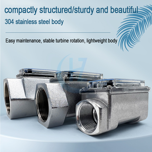 Pulser pengukur aliran Digital, meteran aliran Digital dengan presisi tinggi untuk pengukur aliran air bahan bakar minyak dengan layar LCD - Product Image 6