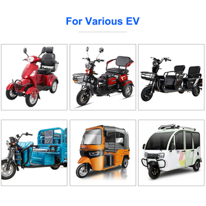 Rechargeable <b>48V</b> 51.2V 60V 20Ah 30Ah 50Ah Lithium Ion LiFePO4 <b>Battery</b> Pack 1000W 2000W BMS for Vehicle Scooter - Product Image 1