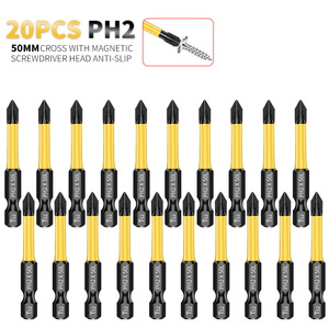 Guest Quality Phillips Screwdriver Bit 50mm PH2 S2 Steel Magnetic Industrial Grade Tool - Product Image 5