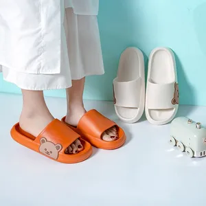 Indoor EVA Garden Shoes Cheap Factory Price Cute Unisex OEM Custom Summer Slides Light Weight Women Sandal Bear Girls Slippers