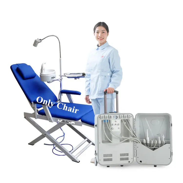 Chaise dentaire pliable Portable pour clinique de Spa, pendants, pour utilisation clinique de soin dentaire, rangement pour le blanchiment des dents, offre spéciale