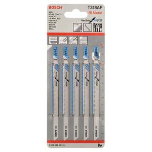 Bosch-2608636230ใบมีดจิ๊กซอว์ T 318 AF 'ยืดหยุ่นสำหรับโลหะ '' - EAN ใบมีด3165140264396และใบมีดตัดแผ่นจิ๊กซอว์ - Product Image 2
