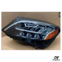 Remplacement de phares LED automatiques pour Mercedes-Benz Classe C W205 2018 version US, ensemble de phares LED complets avec feux de position latéraux