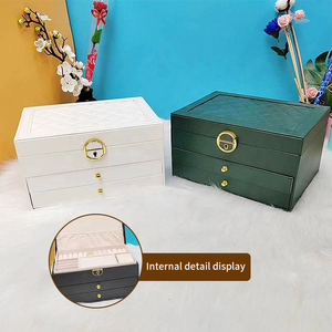 Miễn phí mẫu mới công suất lớn ba lớp cho đa chức năng với khóa bảo mật hình dạng tốt hộp da - Product Image 5