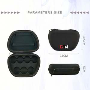 Black Custom EVA Medicine Storage Case Hospital Travel Portable Pill Organizer Case <b>Tablet</b> Packing <b>Bag</b> - Product Image 6