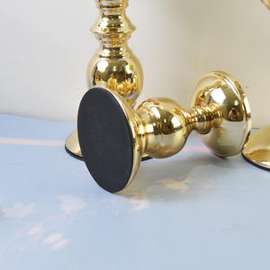 Подсвечник на одну свечу — позолоченный французский канделябр для свадеб, гостиничного бизнеса и романтических ужинов при свечах - Product Image 4