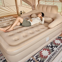 Matelas Gonflable Bestway 6719N avec Dossier et Pompe Intégrée, Matelas Double Personnalisé