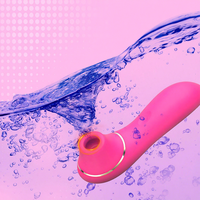Masseur à 5 fréquences par aspiration, rechargeable par USB, en silicone, appareil de soin personnel silencieux, étanche, avec design à impulsions stimulantes