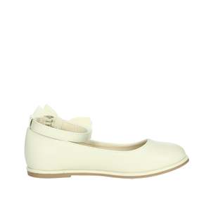 Ballerines Gaelle Paris Bianco avec nœud et plumes pour filles - Product Image 4