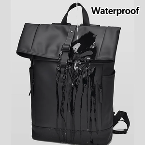 उच्च गुणवत्ता वाले वाटरप्रूफ रोल टॉप ट्रैवल लैपटॉप बैकपैक (कस्टम लोगो और रंग उपलब्ध) बोर्डिंग बैग - Product Image 4