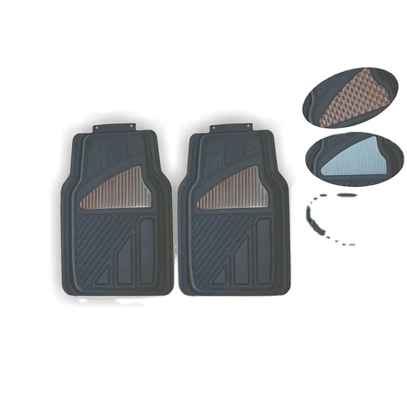 Durable Automotive Foot Mat Set Long-lasting Performance Car Mat Tapetes para auto