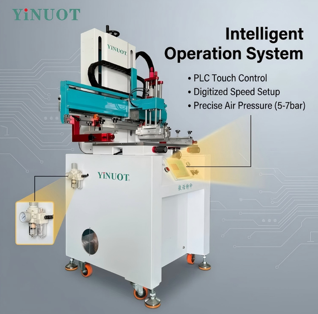 Factory Direct Supply Automatic High-Speed Pneumatic Screen Printing Machine for Label Printer Soft Tubes and Plastic Pipes
