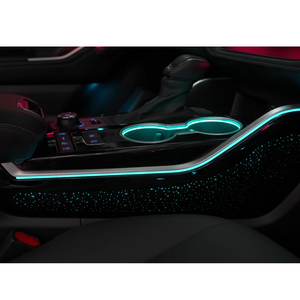Bande lumineuse LED RGBIC en acrylique pour éclairage d'ambiance intérieur de voiture, lampe néon pour Toyota Crown Kluger 2021-2024 (vente en gros) - Product Image 2