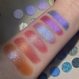Trong suốt rõ ràng Acrylic trang điểm Eyeshadow Palette bao bì hộp trường hợp rỗng dễ thương từ không có logo Duochrome Eyeshadow Palette - Product Image 5