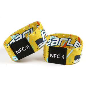 Pulsera NFC Personalizable con Versículo Bíblico Diario Cristiano, Pulsera Bíblica Elástica con NFC y RFID con Logotipo Personalizado - Product Image 2
