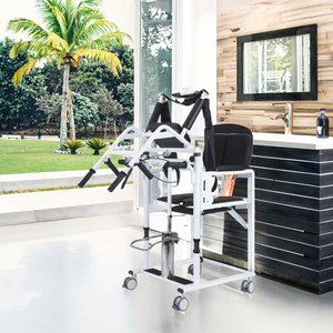 Đa chức năng bệnh nhân chuyển ghế vô hiệu hóa Lift có thể điều chỉnh thủy lực di chuyển ghế nâng ghế với commode - Product Image 2