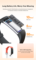 Nouvelle montre connectée avec télécommande, réveil, moniteur de fréquence cardiaque, suivi du sommeil, GPS, écran TFT, étanche IP68