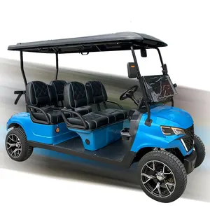 KNL Neu gestalteter Fabrik preis Luxus Modern 6 Personen Elektro ezgo Golf wagen 6-Sitzer