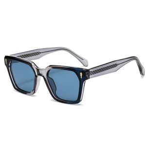 Full Rim Rectangle <b>Sunglasses</b> UV400 Protection Black <b>Frame</b> Unisex Adult Sun Protection - Product Image 6