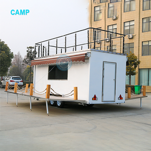 Camion de restauration mobile de luxe CAMPTRL entièrement équipé pour la vente de glaces, de barbecues et de nourriture, remorque de concession, voiture de restauration rapide - Product Image 1