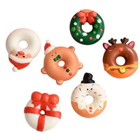 Offre Spéciale – Jouet Anti-Stress en PU pour Fêtes de Noël – Père Noël, Bonhomme de Neige, Donut Squishy de Noël