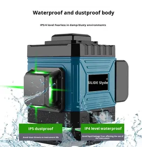 12/8/16 Lines Wall &amp; Floor Leveling Infrared <strong>Green</strong> <strong>Laser</strong> Level Outdoor Strong Light High Precision - Product Image 6