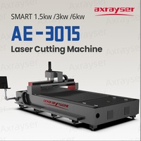 Machine de découpe laser à fibre Axrayser 3015 1,5KW 3KW 4KW 6KW, machine de découpe laser CNC pour métal